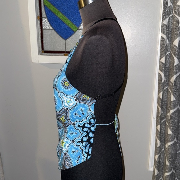 Y2K The Limited 100% Silk Bandanna Top - Picture 3 of 6